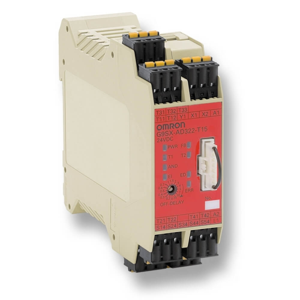 Safety relay unit